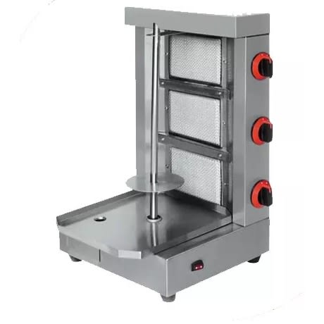 Gas Shawarma Machine - 3 Burners