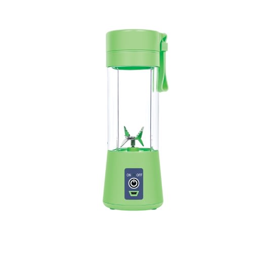 Rechargeable Fruit Blender - 380ml - Green