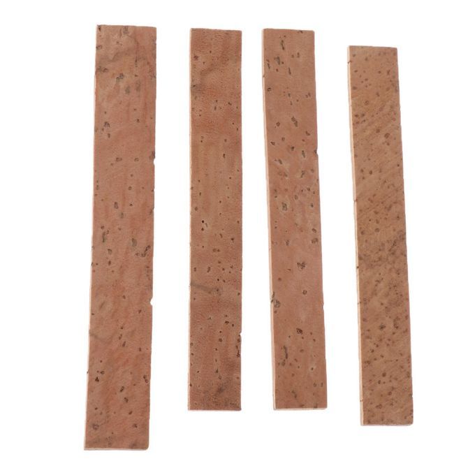 Durable 4 Pcs Long Short Clarinet Clarionet Neck Joint Cork Sheets 2mm