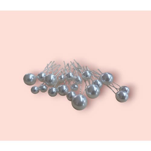Bridal Pearl Pins - 20PCS