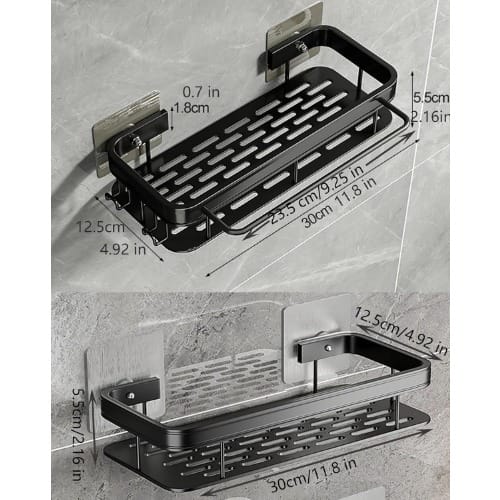 Pin Pin Family Aluminum Bathroom Rack