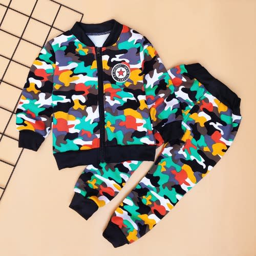 Baby Boy Camouflage Design Set