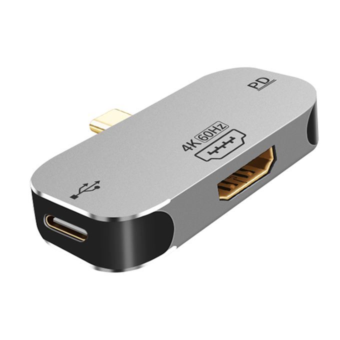 3 In1 Docking Station Type-C DP PD Charging Port HDMI PD USB2.0A C