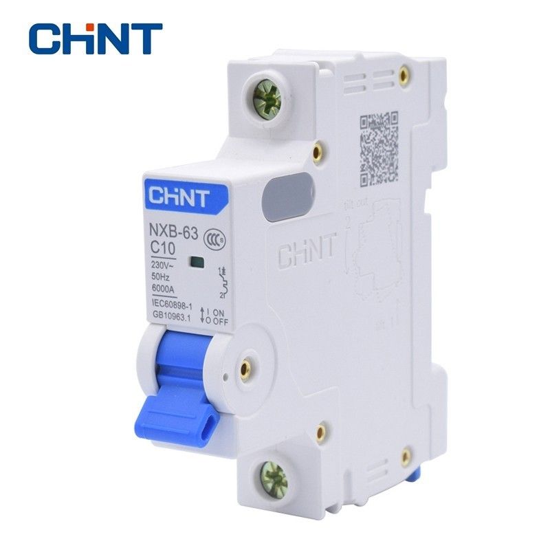 CHINT CHNT Miniature Circuit Breaker NXB-63 1P 1A 3A 6A 10A