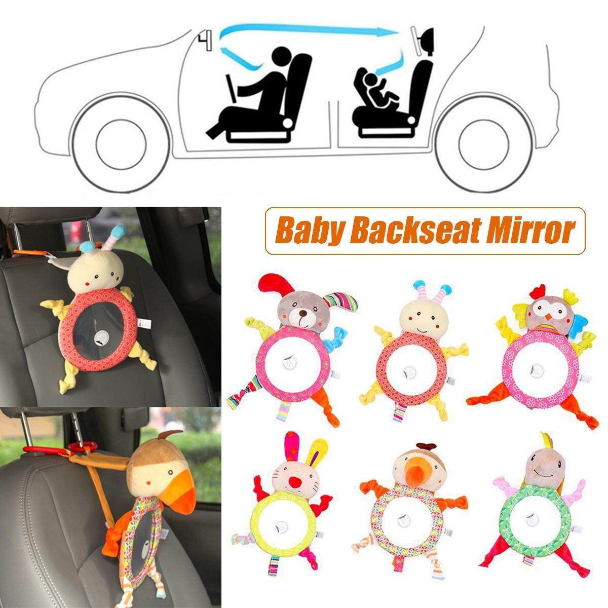 Baby Backseat Mirror For Car View Infant Rear Facing Car Seat Newborn Safety Animal Puppy