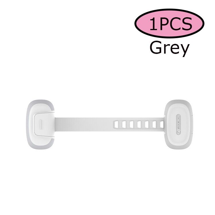Child Safety Cabinet Lock Baby Proof Security Grey-1pc