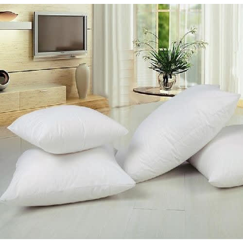 16" Throw Pillow - Set Of 4 -White