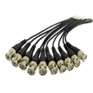 Bnc Male Connector To Female Adapter Dc Power Pigtail Cable - 100pcs