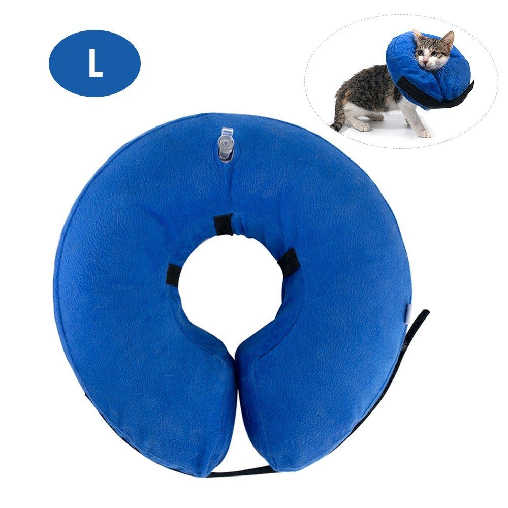 Pet Protective Inflatable Collar Soft Comfortable Washable