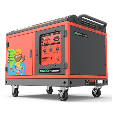 Petrol Generator With Less Noise - 6.5kva - SPS12000SE