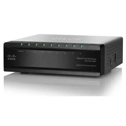 SG200 - 08 8-port Gigabit Smart Switch
