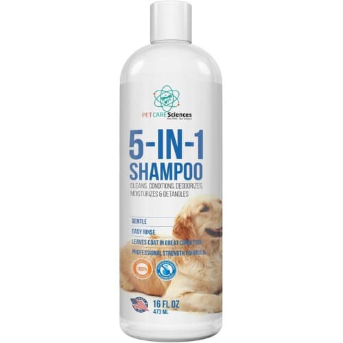5-in-1 Dog Shampoos & Conditioners 16oz 473ml