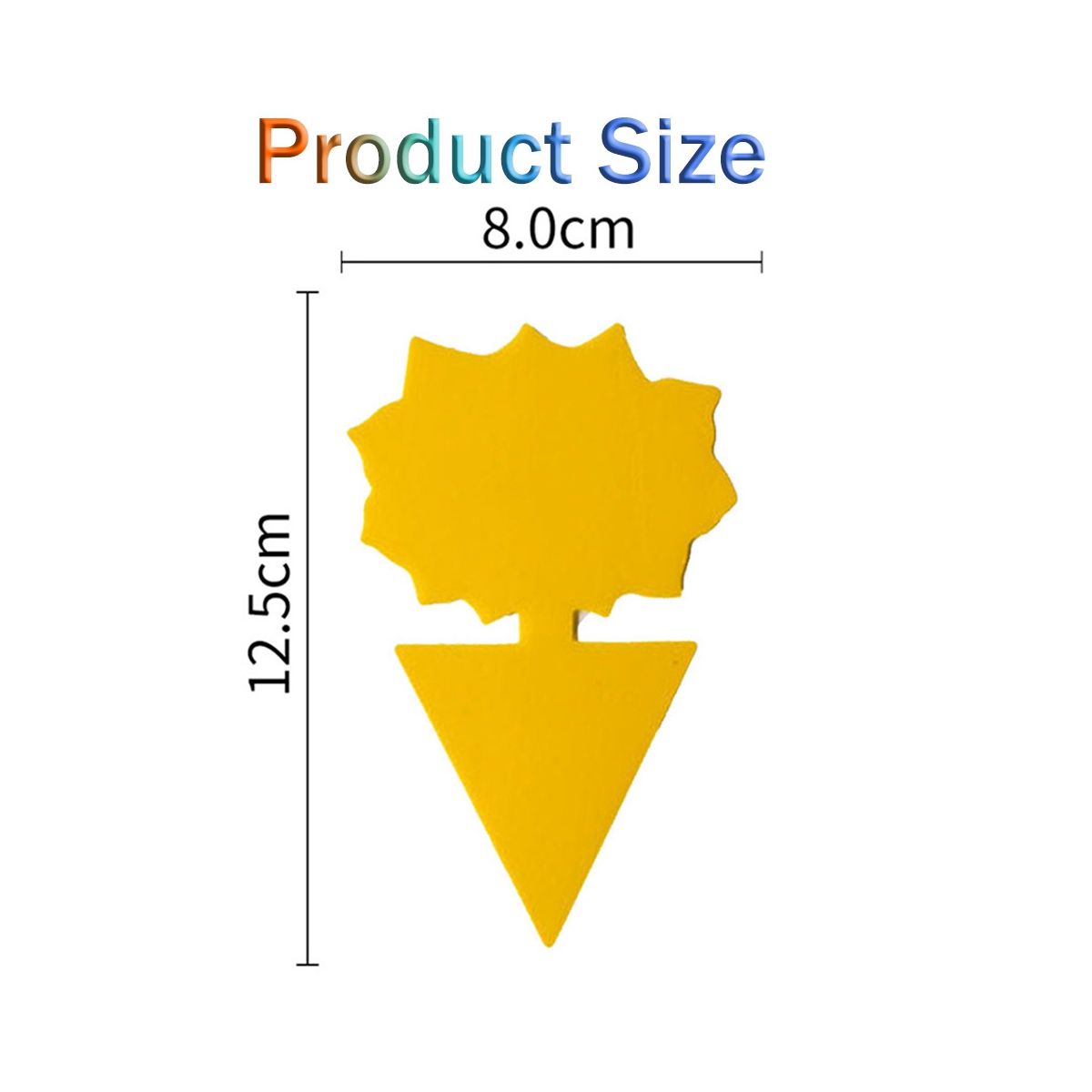 100PCS Sticky Fruit Fly Trap,A