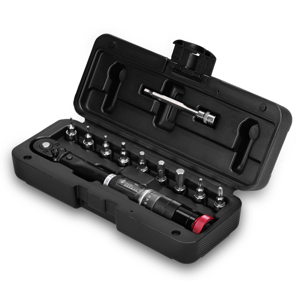 11PCS 2~24Nm 1/4 Inch Preset Torque Wrench Bits Set Mini