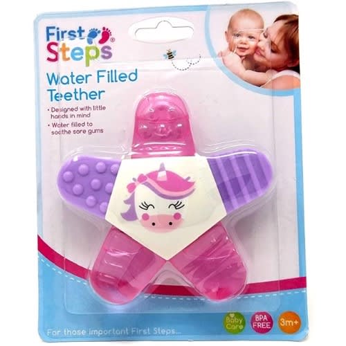 Water Filled Teether Star Unicorn
