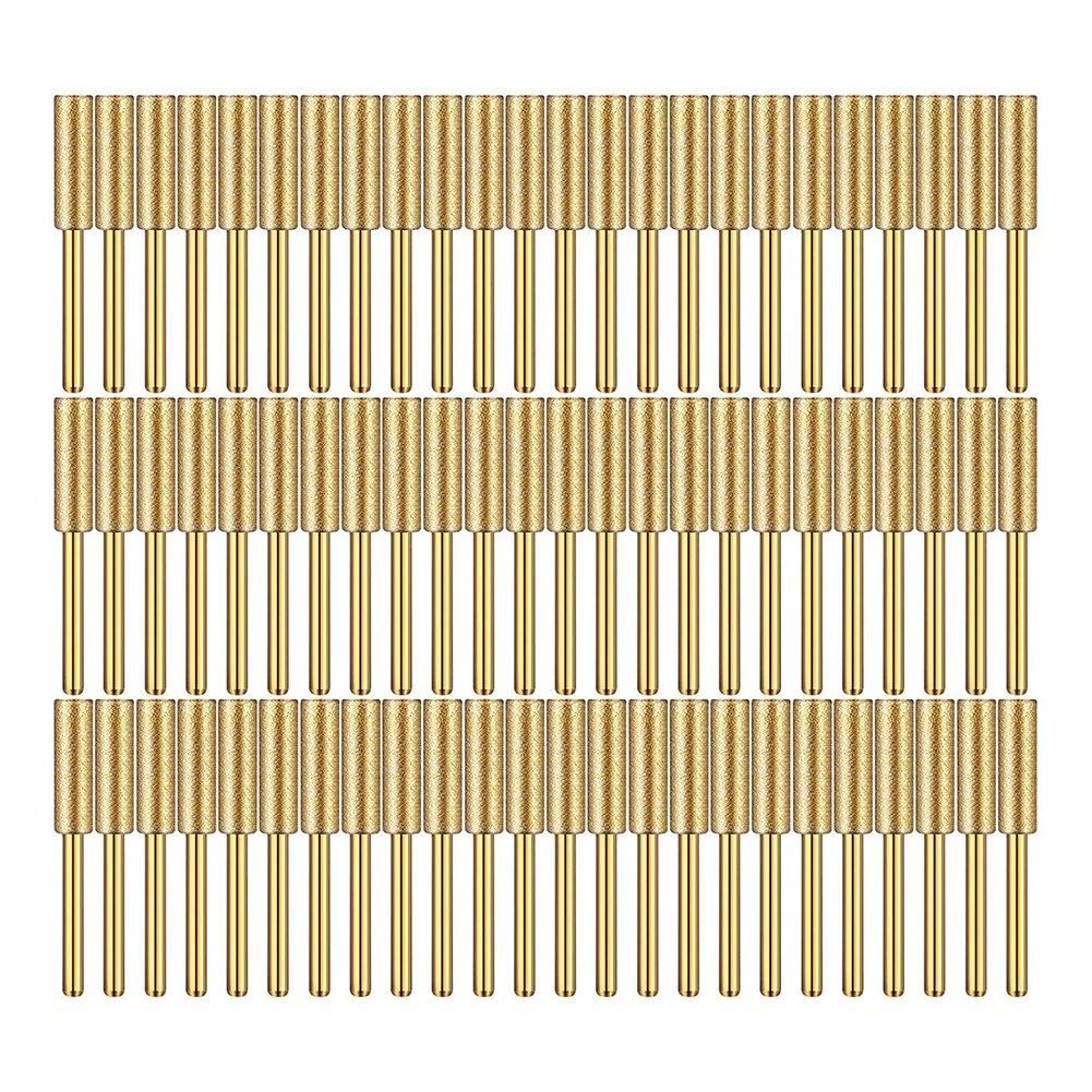 72Pc Diamond Chainsaw Sharpener High Hardness Chainsaw Sharpener Kits for Electric Gold Chain Saw 532316732In