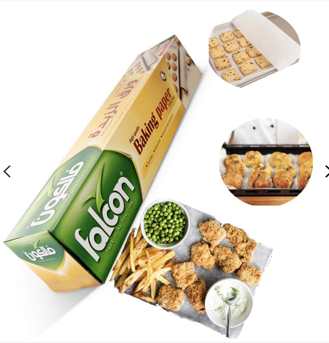 Baking Paper Parchment NonStick Paper Baking Sheet X 2