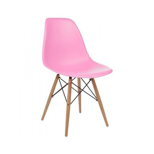 Quality Makeup Plastic Side Chair Dsw - Pink