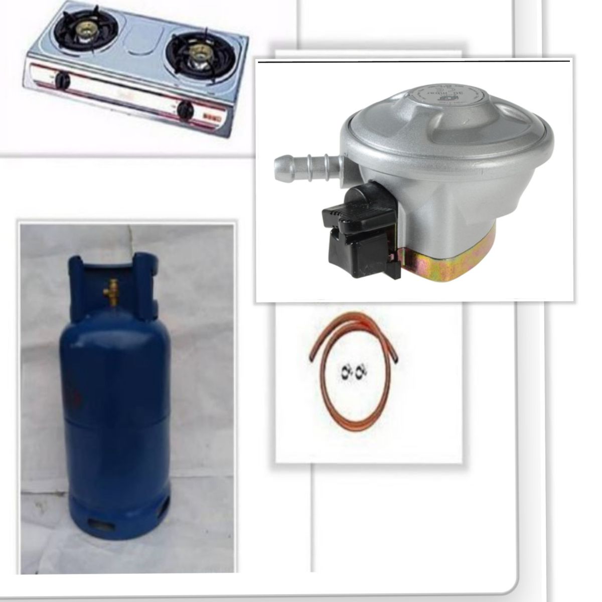 Cylinder 12.5Kg Cooker  With Regulator And Hose-