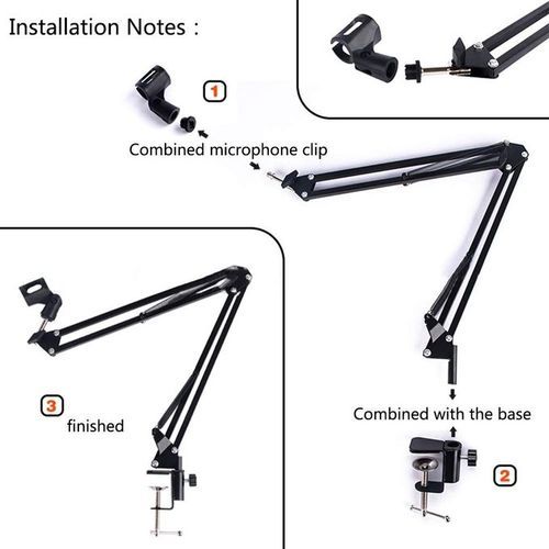 Desk Recording Adjustable Condenser Microphone Stand/Cantilever