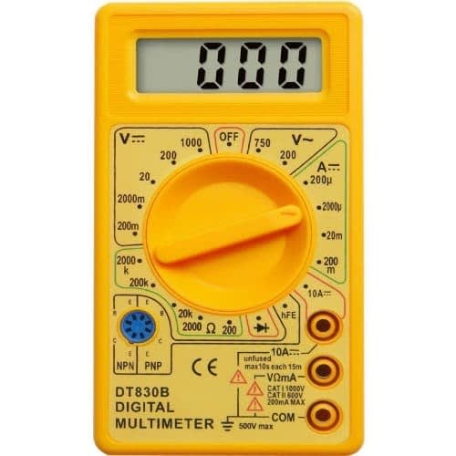Small Digital Multimeter - Dt830b