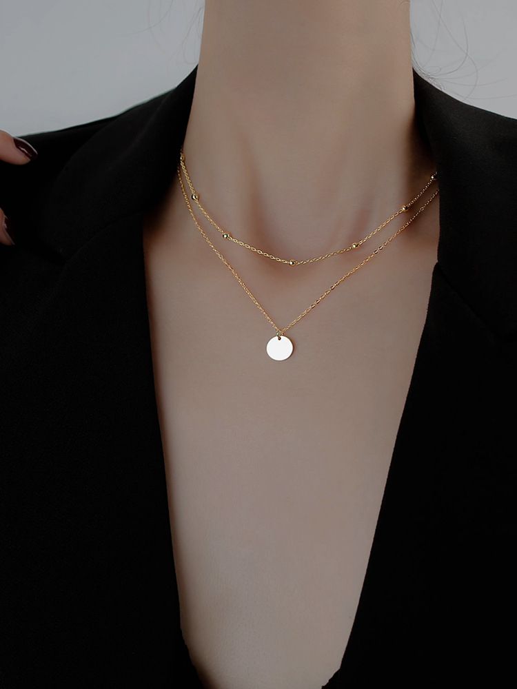 Dos Piezas Stainless Steel Necklace