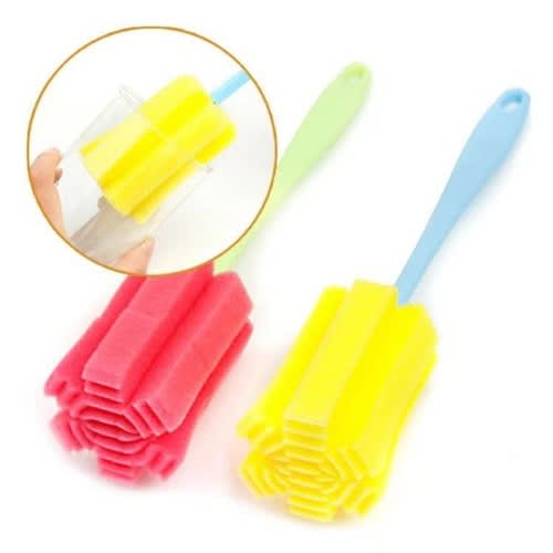 Silicone Tumbler Brush Cleaner  Bottles  Cup Washing Brush - 2Pcs