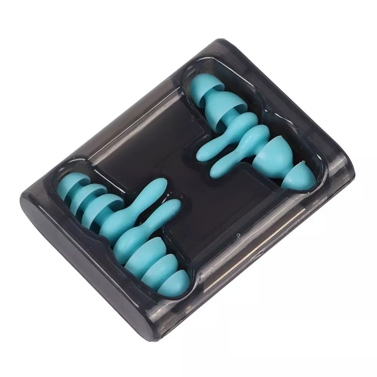 Noise Cancelling Ear Plugs 2 Pairs Reusable Soft Silicone