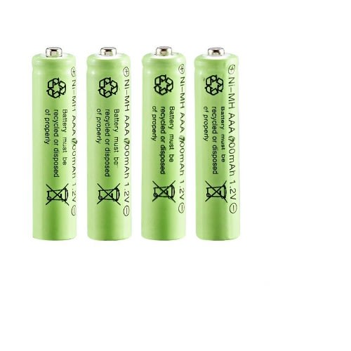 Rechargeable Batteries Plus 4 Slots Aa Aaa Charger - 4pcs