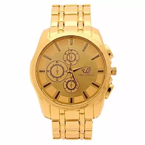 Executive Wrist Watch - Gold