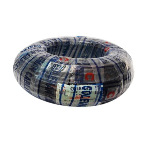 Electric Copper Cable - 10mm - Black