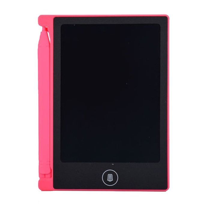 4.4 In H Writing Board Digital L D Notepad Kids Drawing Offi E Board-Pink