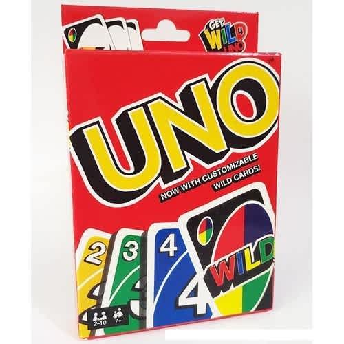 Uno Playing Card Game - wild