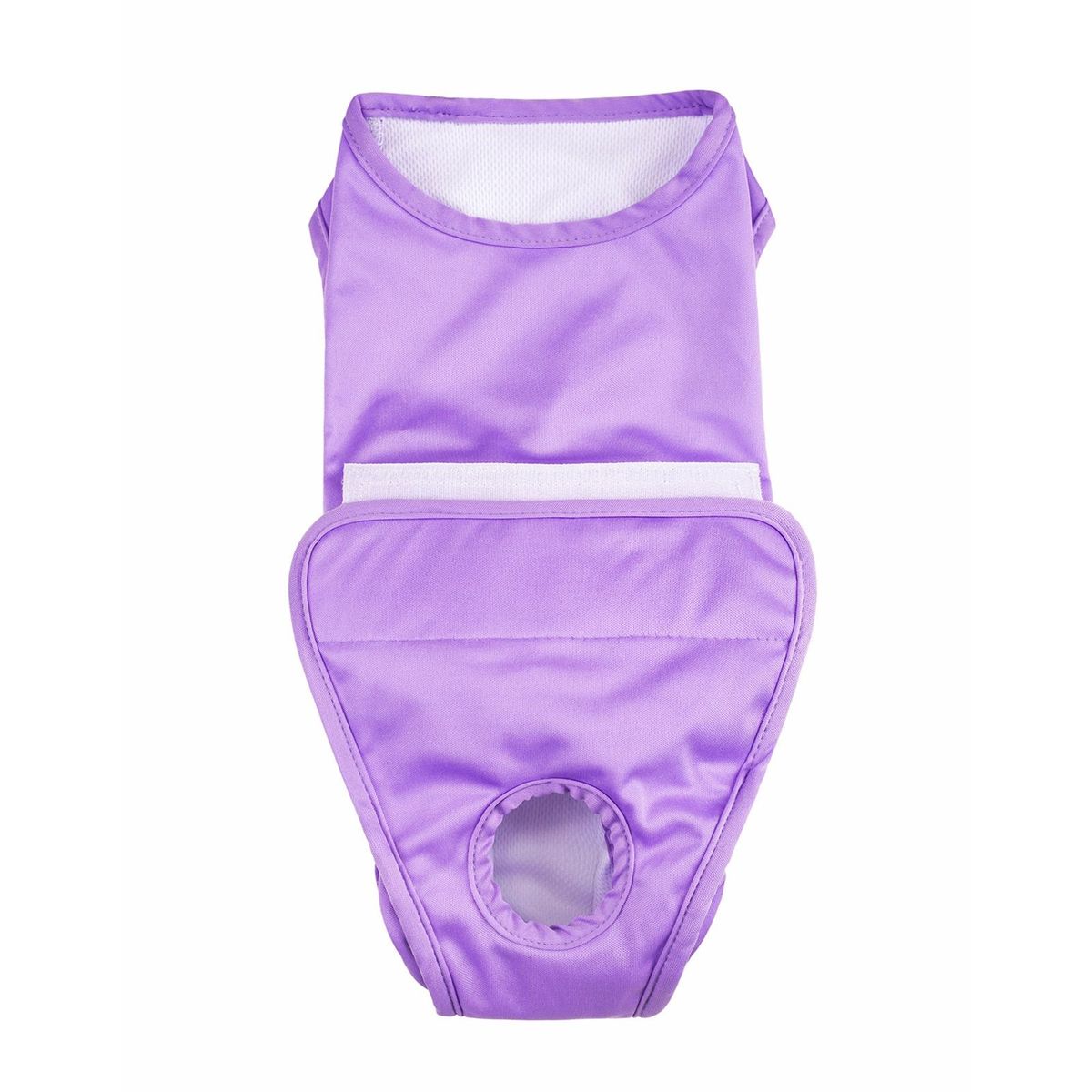 Pet Recovery Clothing Pet Comfort Recovery Suit Adjustable for Dog Purple
