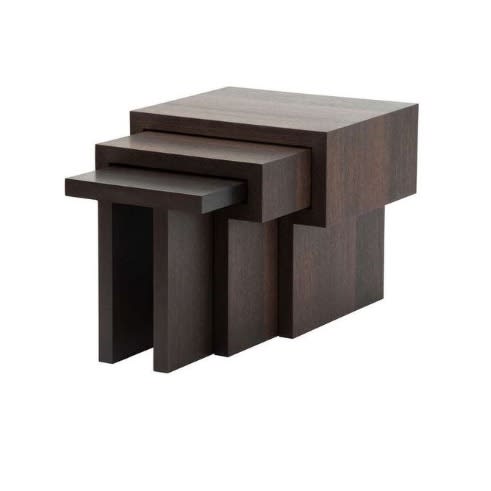 Side Stool - Brown