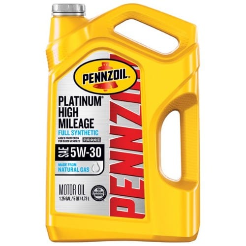 5w-30 Platinum High Mileage Full Synthetic Motor Oil-4.73l