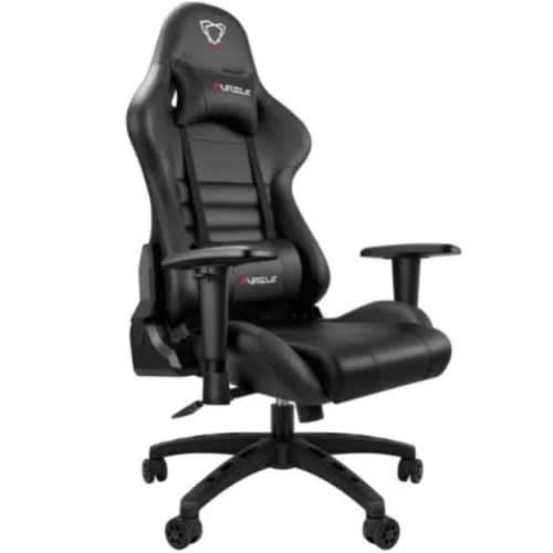 Furgle Gaming Ergonomic Chair With Footrest - Black