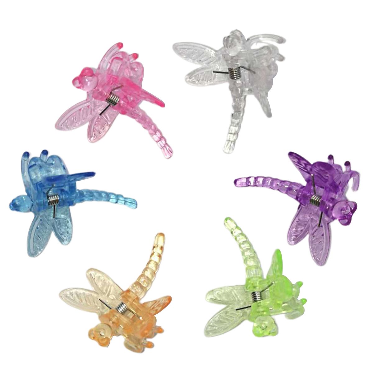 30Pcs Orchid Clips Butterfly Colorful Plant A