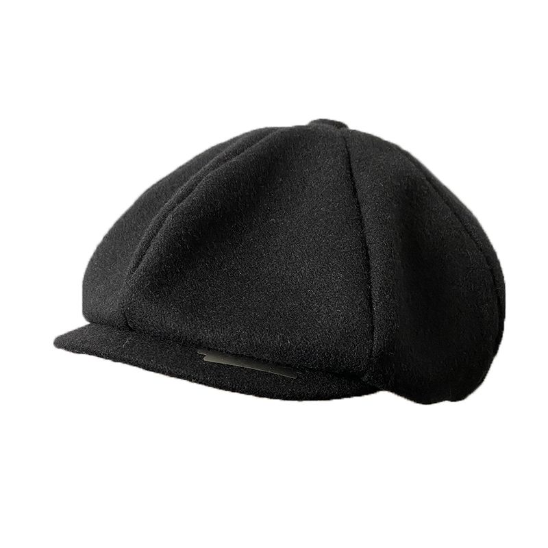 Men's Newsboy Cap Peaky Blinders Hat With Blades Women Men Berets Hat Woolen