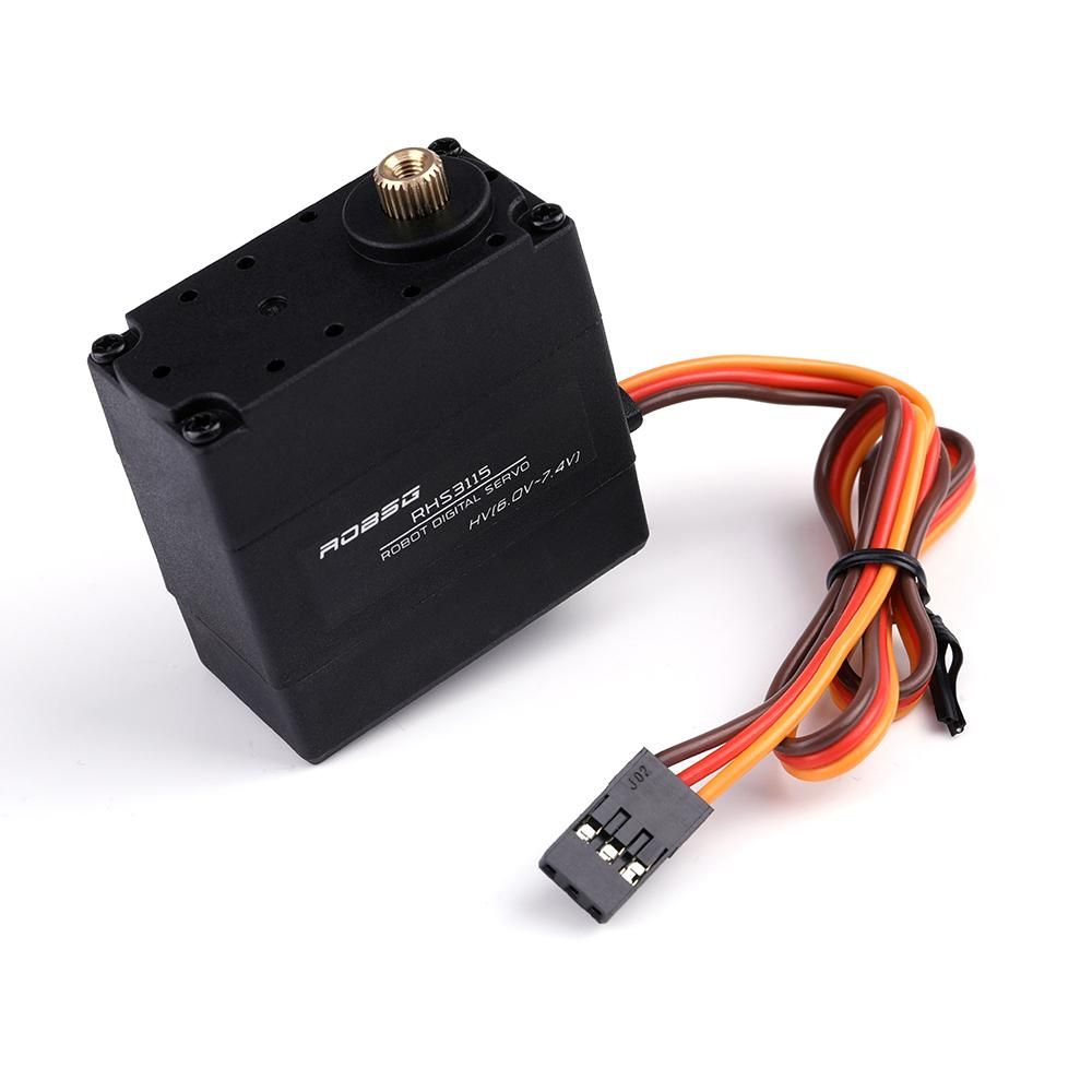 Micro 20kg Servo Metal Gear High Torque for RC Robot Baja Car Buggy Truck Boat Airplane