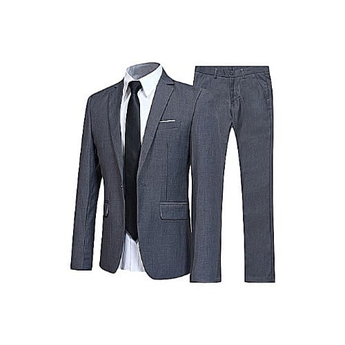 Smart Grey Office Suit