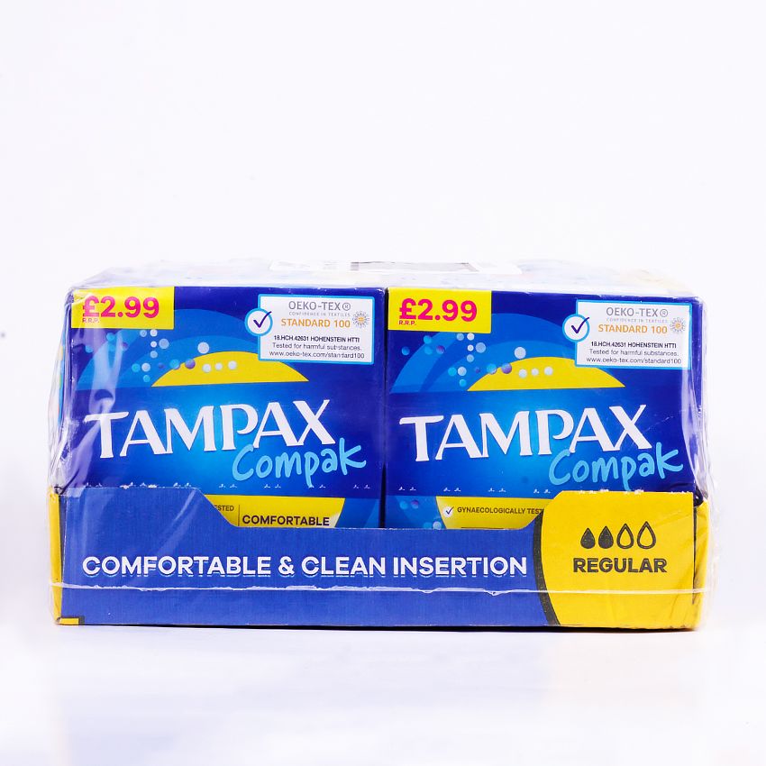 Tampons (Regular) With Applicator 18*6packs