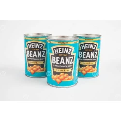 Heinz Tomato Sauce Baked Beans - 415g X 3