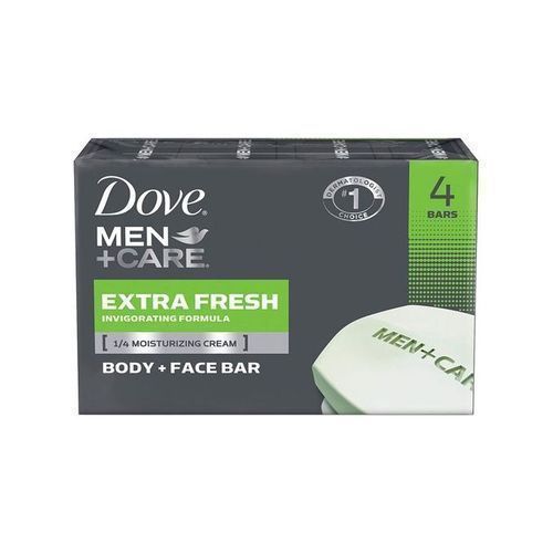 Soap For Men Men's Body & Face Bar 'Extra Fresh' 4 Bars