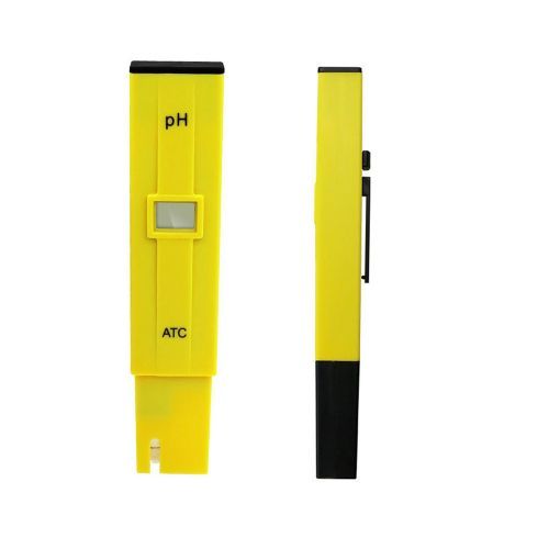 PH Meter For Water Hydroponics Digital PH Tester Pen 0.1 High Accuracy