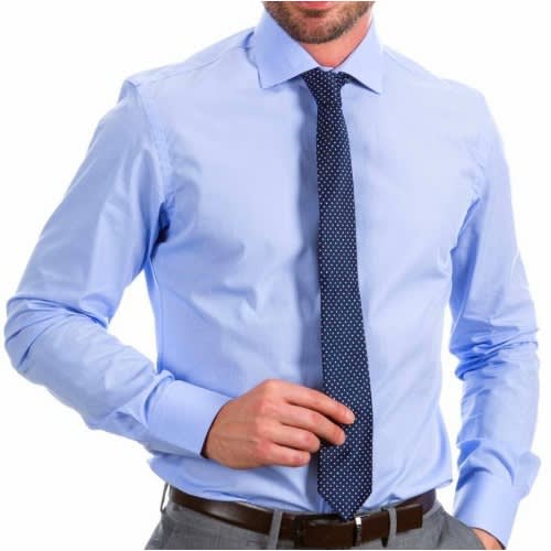 ties that match light blue shirt