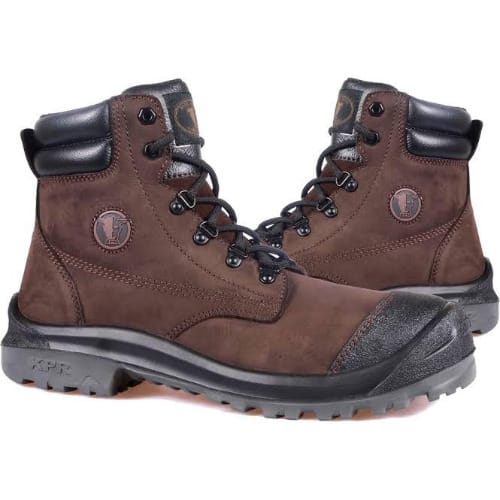 Mid Cut Lace Up Safety Shoe - M-222b