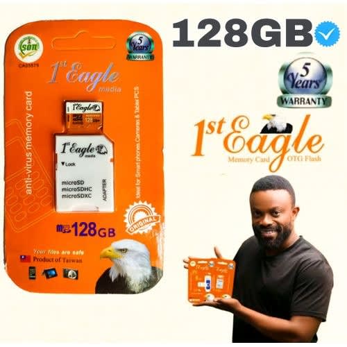 Ist Eagle Media Memory Card  -128gb