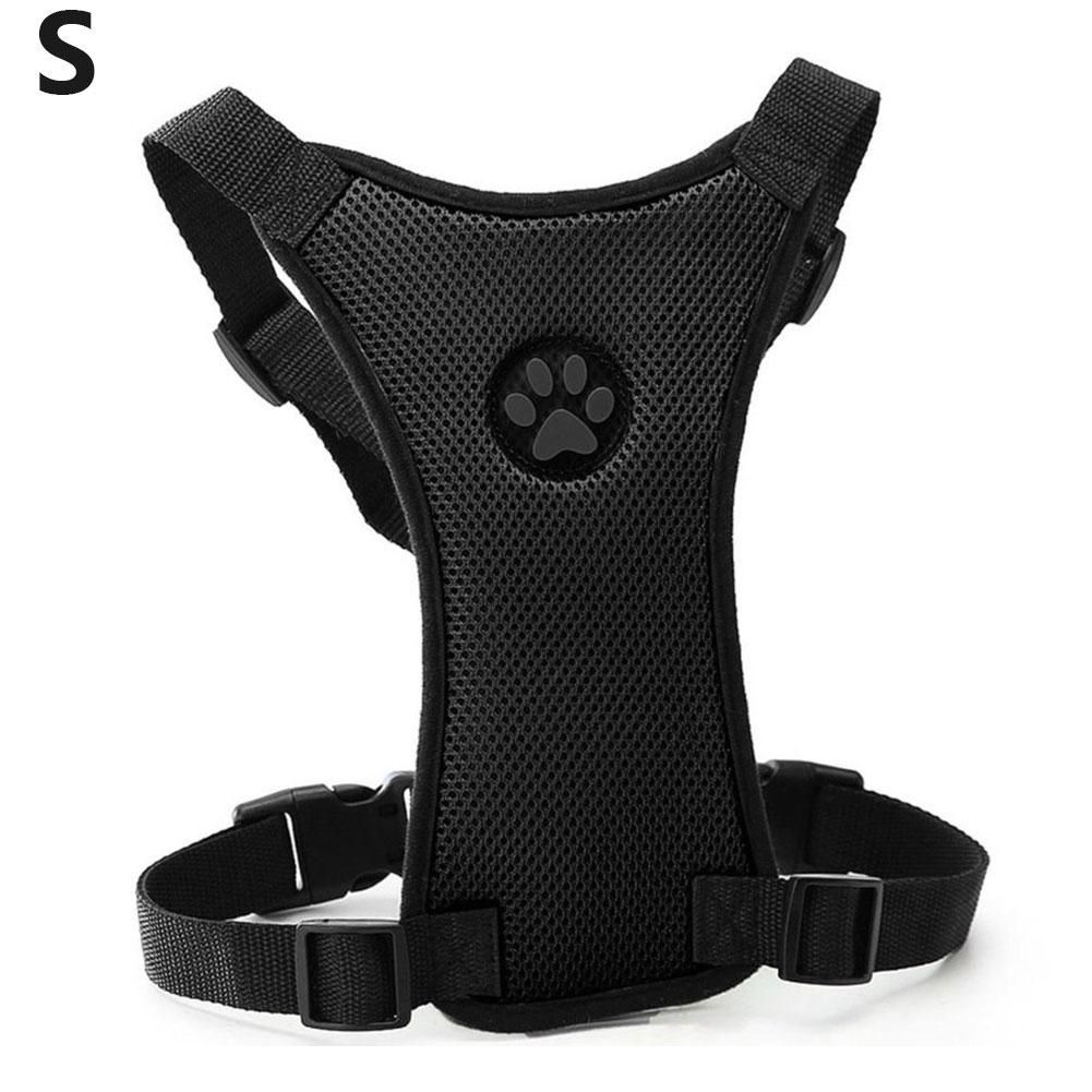 Dog Harness Car Safety Seat Belt Leash Mesh Chest Strap Multi-function Breathable Pet Safety Supplies