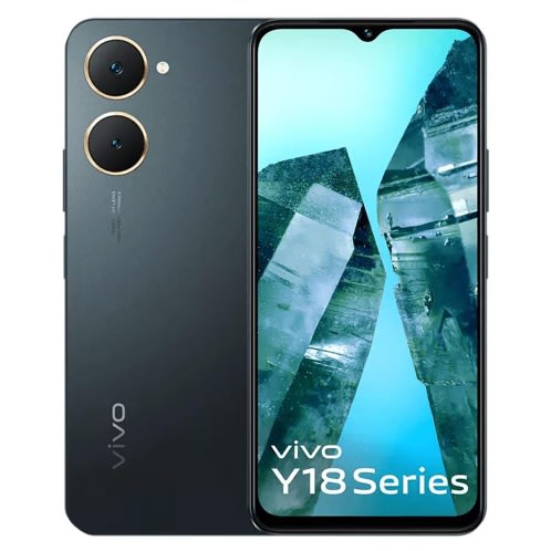 Y18 - 6.56" - 128GB ROM - 6GB RAM - 4G LTE - Dual SIM - Fingerprint - 5000mAh - Space Black